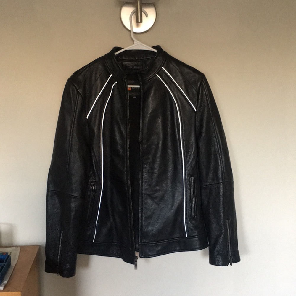 Wilson’s Black Leather Jacket